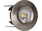 LED-Einbauspot WOODY Ø68 nickel gebürstet 3000K 660lm 60°