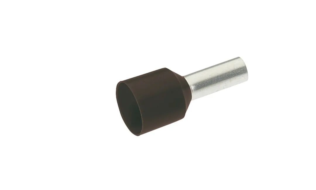 Isolierte Aderendhülse 1.5mm² x 10mm schwarz