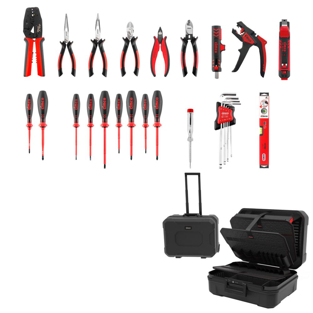 CimCase PRO Trolley Electric B1T2 31-teilig