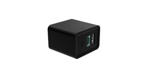 LIBERTY unité de prise de courant Piccolo +USB-A/C 12/60W noir