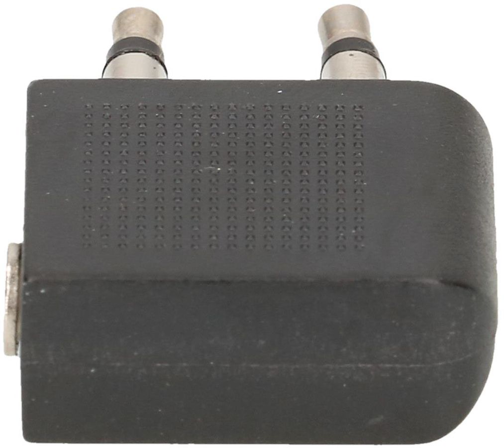 Audio-Flugzeugadapter schwarz