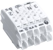 SLK5 morsetti di collegamento 5 poli 0.5-2.5mm2 bianco