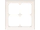 Abdeckrahmen Gr.2x2 UP Kallysto weiss