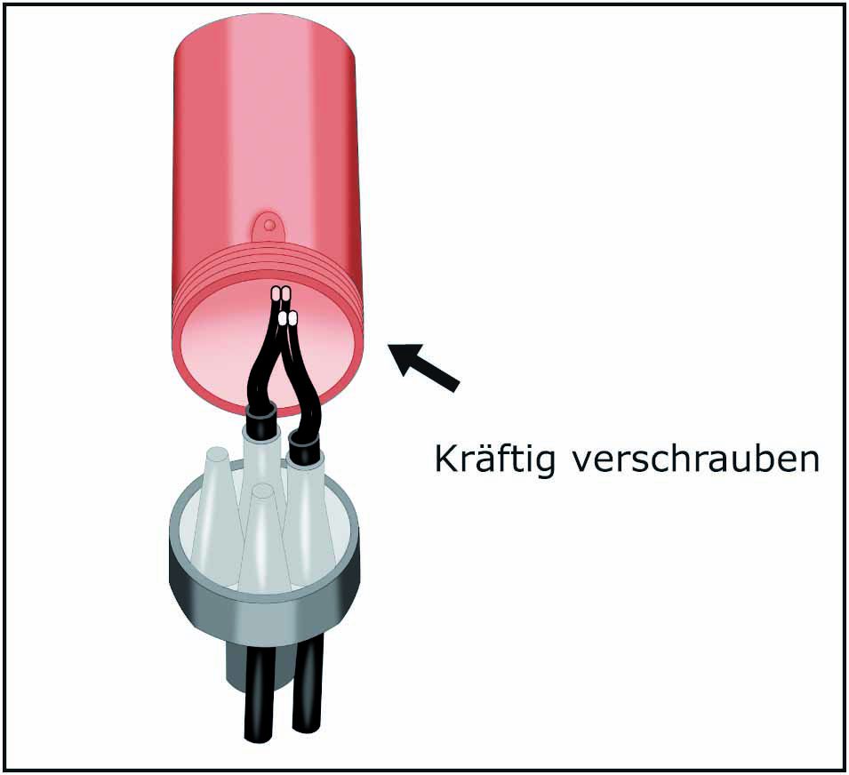 Dosenmuffe TDM 1 - 3 x 1.5 bis 5 x 2.5mm² - DM 6 - 14mm