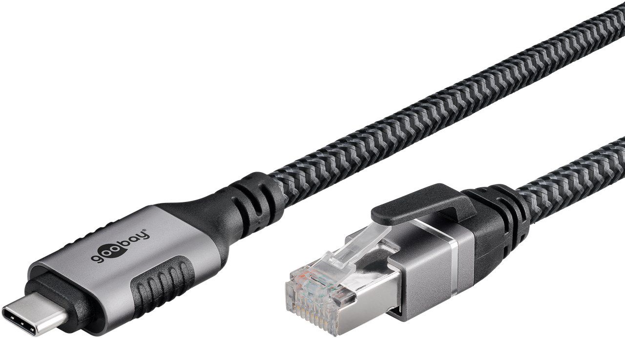 Adapterkabel USB-C auf Netzwerk RJ45 2m