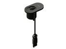 ORBIT presa multipla nero 1x tipo 13