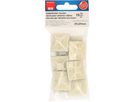 Cable ties mount pad 29x29mm white