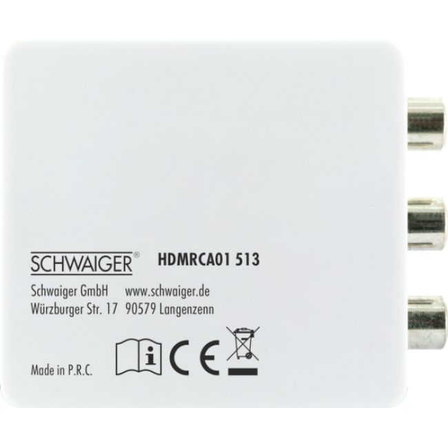 AV-HDMI-Konverter weiss