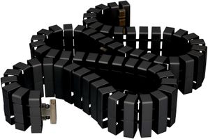 Kabelschlange Flex II Set schwarz