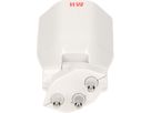 multi adaptateur clip-clap 1x type 13 3 pôles blanc