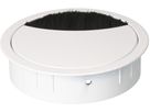passe-câble rond blanc