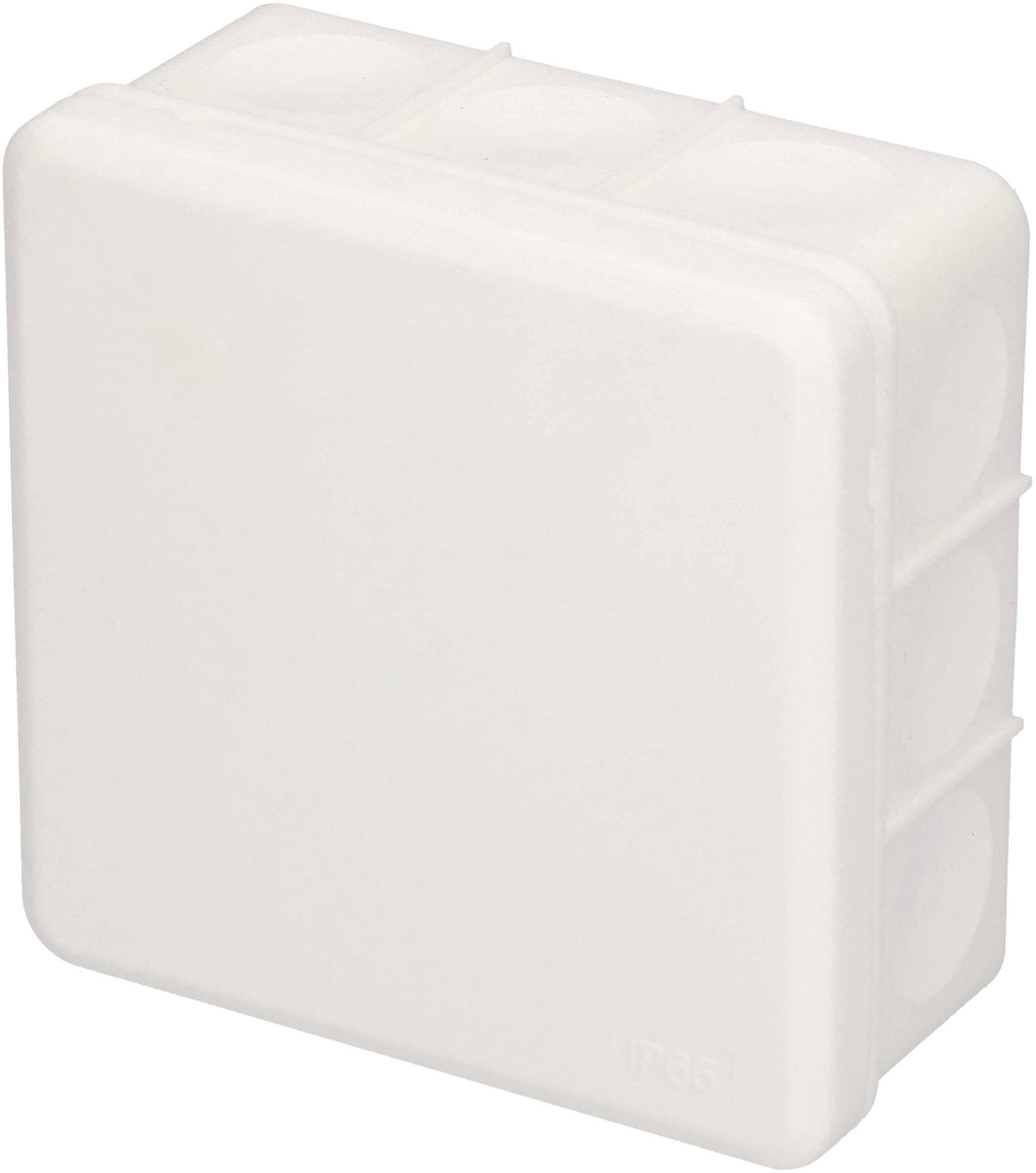 Abzweigdose 105x105x46mm AP leer IP65 weiss