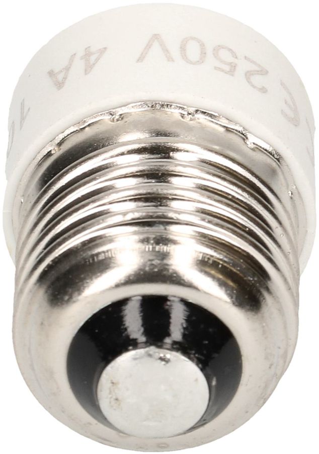 Reduzierfassung von E27 auf E14 weiss