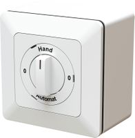 interrupteur rotatif schéma 2/1L 0-Hand-0-Aut. AP priamos blanc