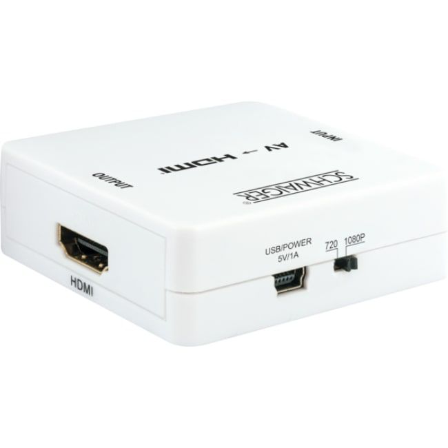 AV-HDMI-Konverter weiss