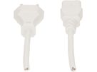 Cable cordset H05VV-F3G0.75mm2 white