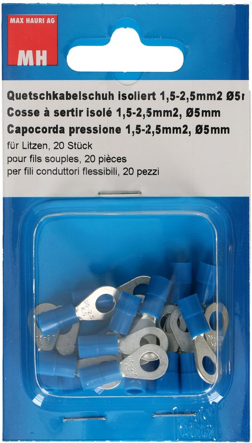 cosse à sertir isolé bleu 1.5 - 2.5mm2
