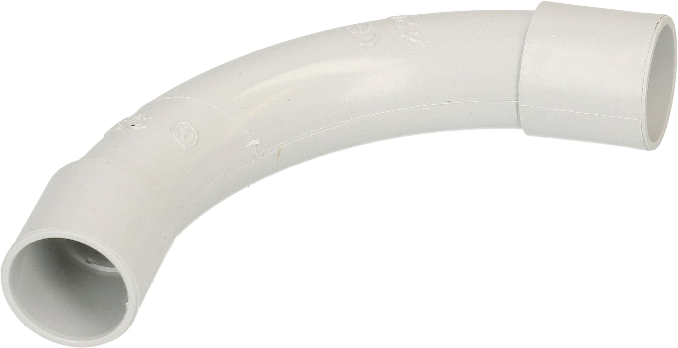 KIR-Steckbogen M25 90° grau