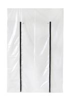 Folien-Reissverschlusstür H-Form 1.5 × 2.2m transparent