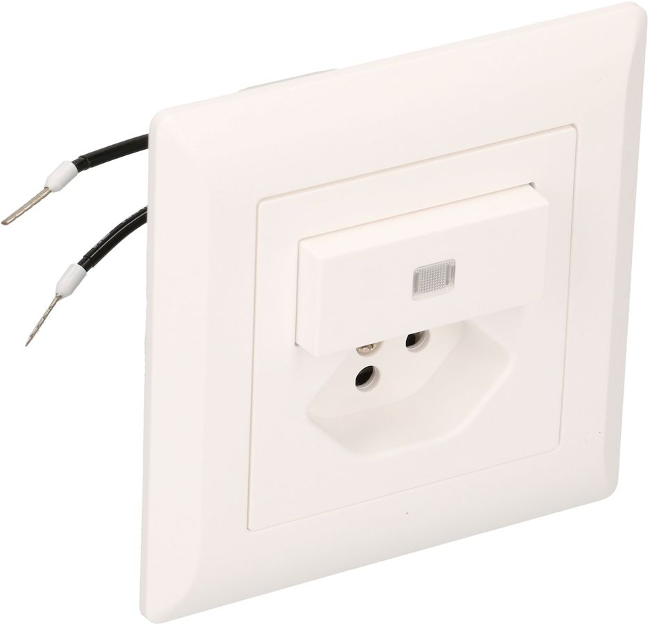 Kleinkombi Schema 3 gelb beleuchtet / Typ 13 UP Kallysto weiss