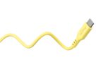 cavo di ricarica USB-C silicone 1.5m giallo