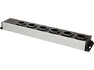 Steckdosenleiste Power Line 6x Typ 13 grau/schwarz
