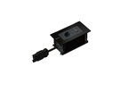 INTRO2.0 bloc multiprise noir 1x type 13 1x USB-A/C