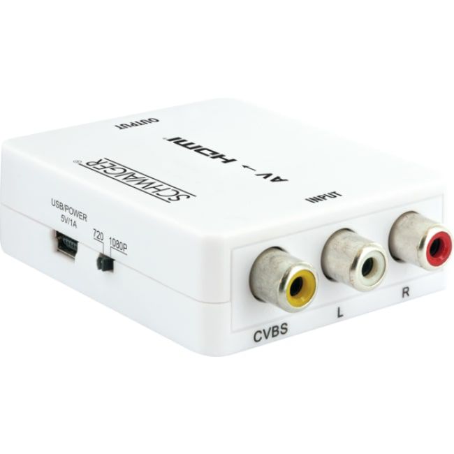 AV-HDMI-Konverter weiss