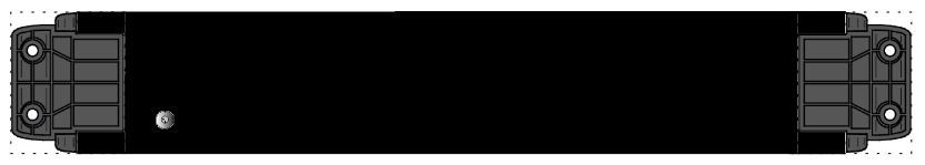 CUBO Steckdoseneinheit schwarz 4x Typ 13 1x USB-A/C