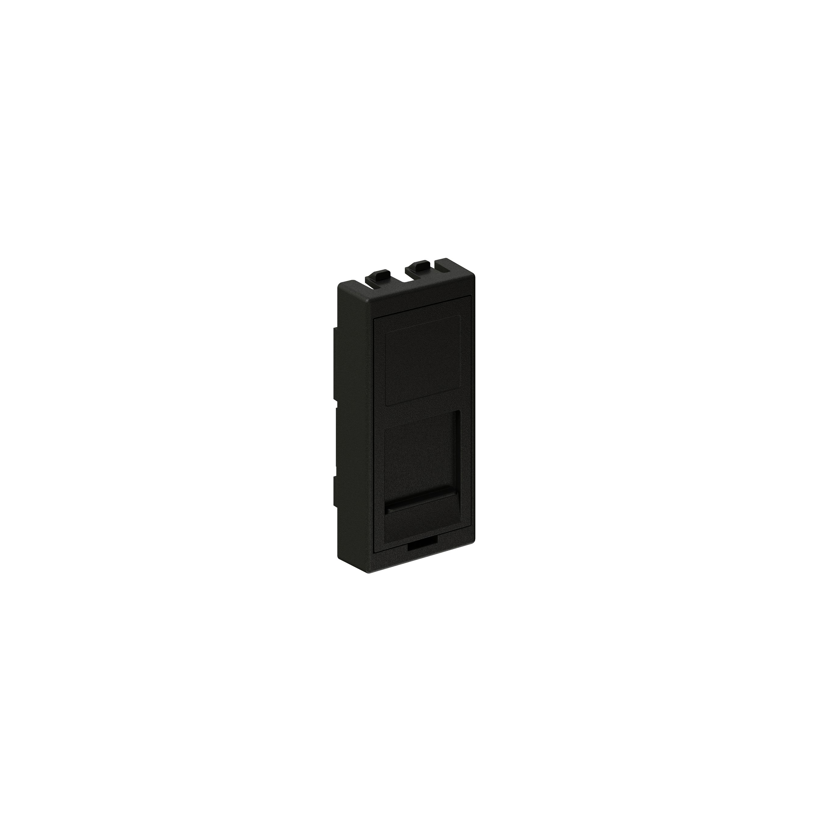 accessori multimediali 45x22.5 antracite copertura per 1x RJ45