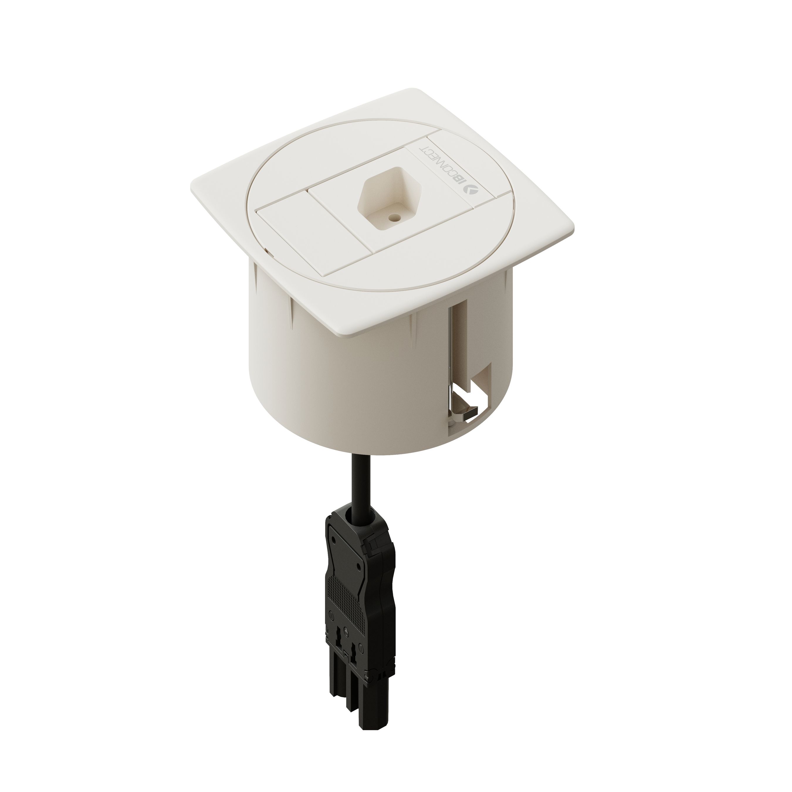 UNIT presa multipla bianco 1x tipo 13 1/2 cieca