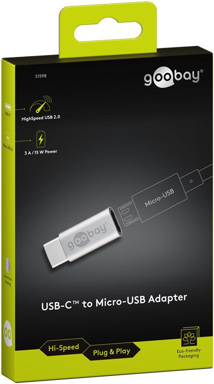 USB-C a USB-Micro adattatore