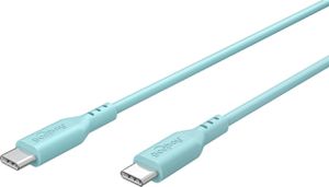 Ladekabel USB-C Silikon 1.5m türkis