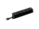 CUBO bloc multiprise noir 4x type 13