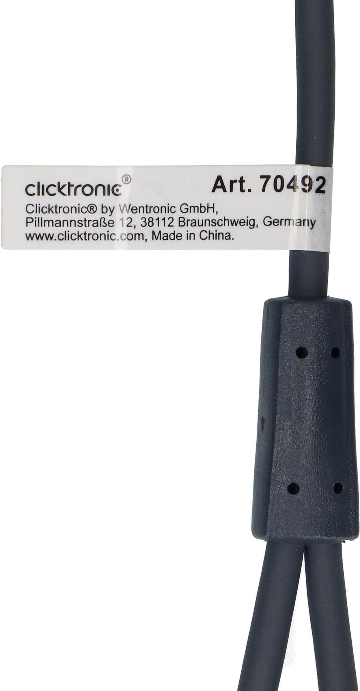 cavo audio adattatore Y spina jack/presa RCA 0.1m nero