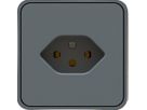 presa aggiuntiva 1x tipo 13 compatta antracite