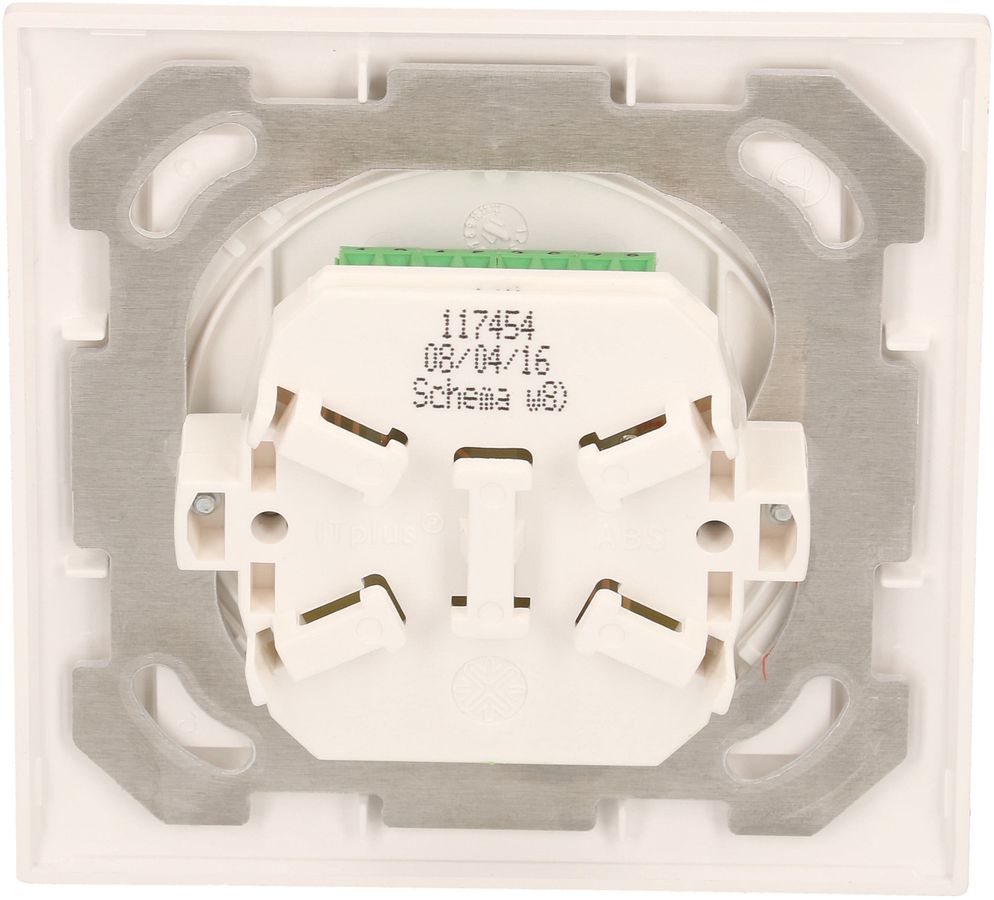 Telefon/Netzwerk 1xT+T83 1xRJ45 Kat. 5e UP EdizioDue weiss