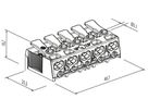 SLK3 morsetti di collegamento 5 poli 2.5mm2
