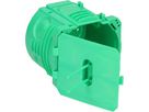 boîte d'encastrement ta.1x1 Easy-Click +couvercle de protec. vert