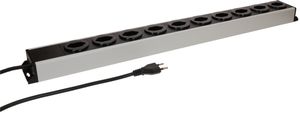 Steckdosenleiste Power Line 10x Typ 13 grau/schwarz 1.5m