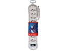 Steckdosenleiste Safety Line 9x Typ 13 BS weiss Schalter 2m cli.