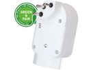 Abzweigstecker ADAPT 2+1x Typ 13 weiss drehbar Green+Fair