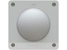 Drucktaster Sonnerie +Name. Einsatz +Frontset exo IP55 grau