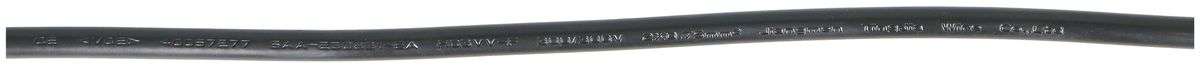 suspension de lampe E27 noir L=1.0m