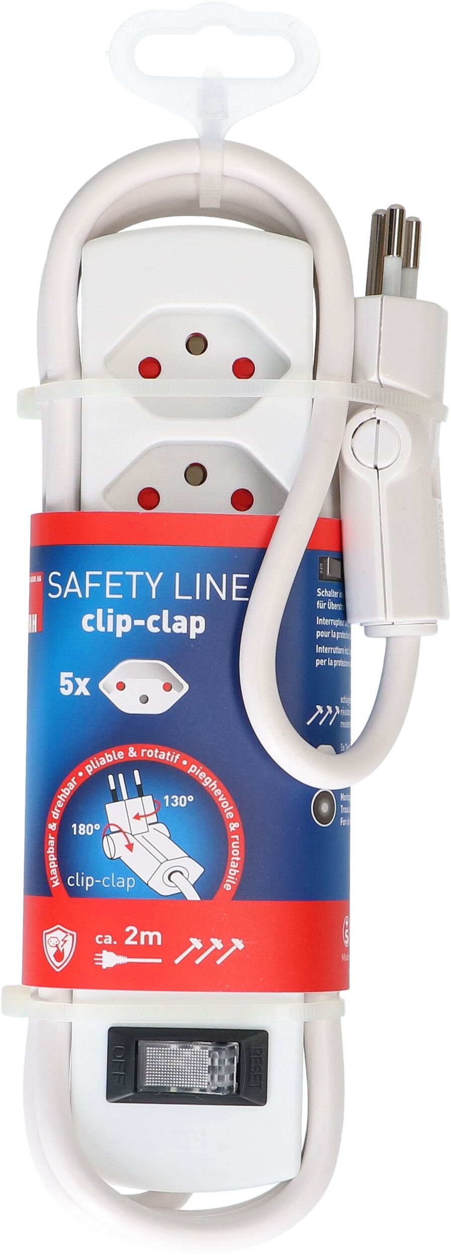 Set Kabelmanagement Box gross weiss