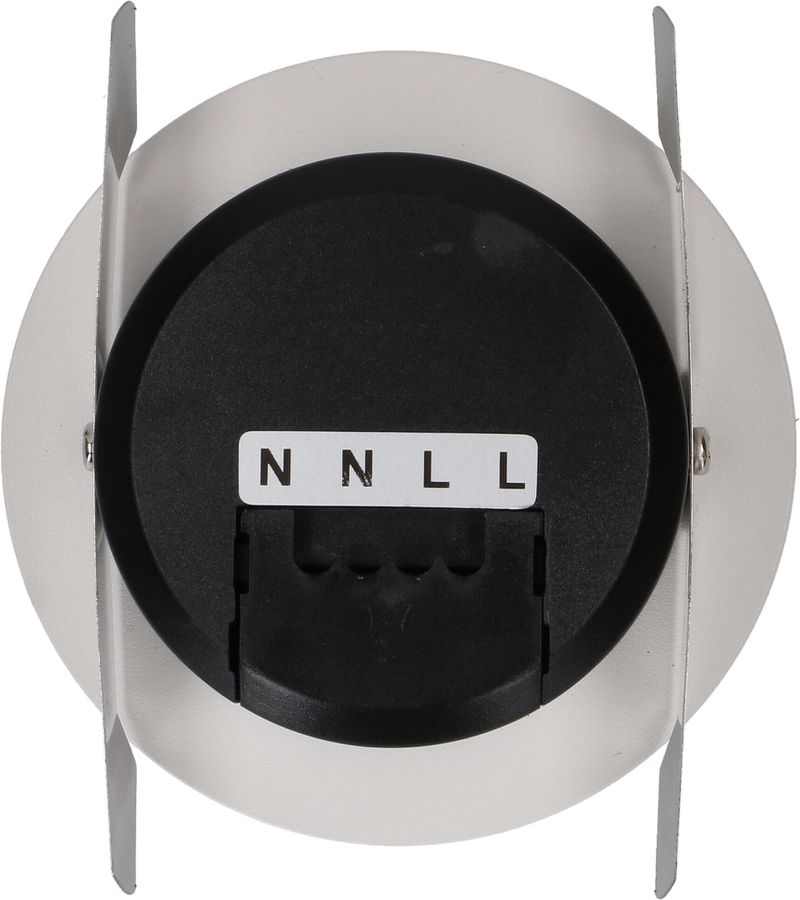 LED-Einbauspot WOODY Ø68 weiss 3000K 660lm 60°