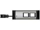 INTRO2.0 Steckdoseneinheit eloxiert 1x Schuko 2x Leermodul