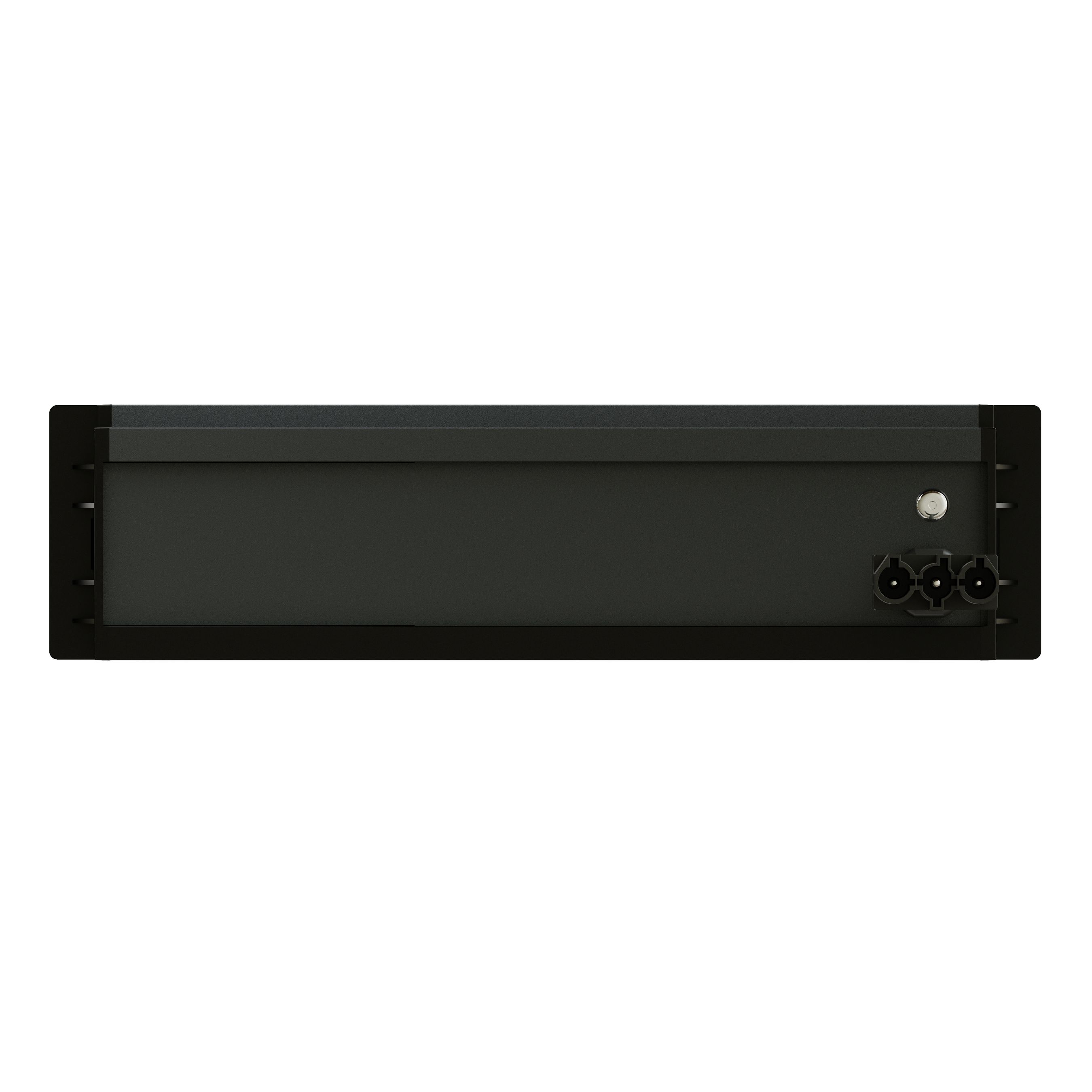 CUBOBOX Steckdoseneinheit schwarz S 3-fach 2x Typ 13 1x USB-A/C