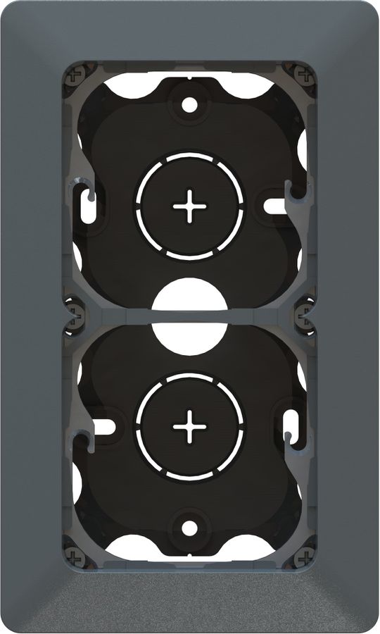 linea di testa AP 2x1 perpendicolare priamos antracite