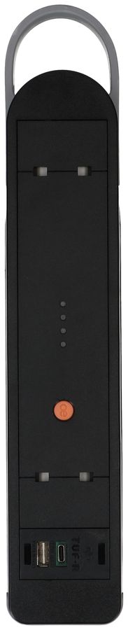 LIBERTY Qikpac Carry con USB-A/C 12/60W nero